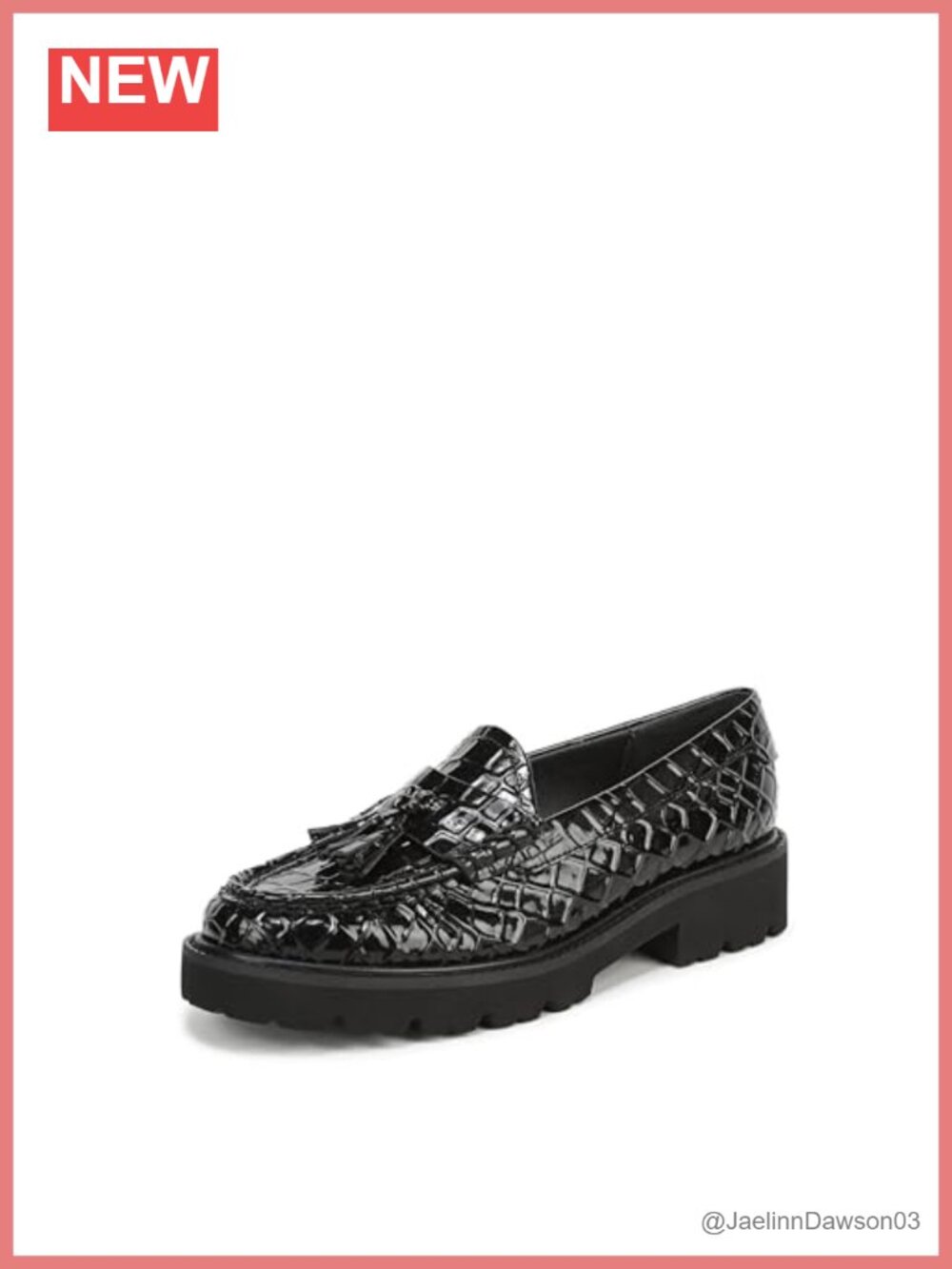 Women's Lug Sole Loafers Eco-Conscious Synthetic Round Toe